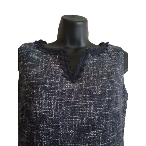 Talbots Women's Size 2 Petite Sleeveless Mini Dress - Picture 3 of 8